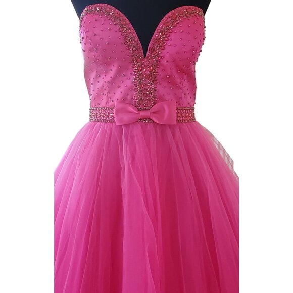 Luxury Designer Couture Evening Wedding Cocktail Runway Party Prom Gown Dress NW - Picture 15 of 16